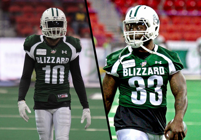 Keshaudas Spence & Jean-Daniel Roussel of the IFL join the PG Sports Team