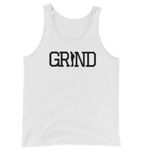 Load image into Gallery viewer, GRIND - White Tank Top