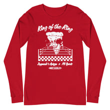 Load image into Gallery viewer, King of the Ring - Red Long Sleeve