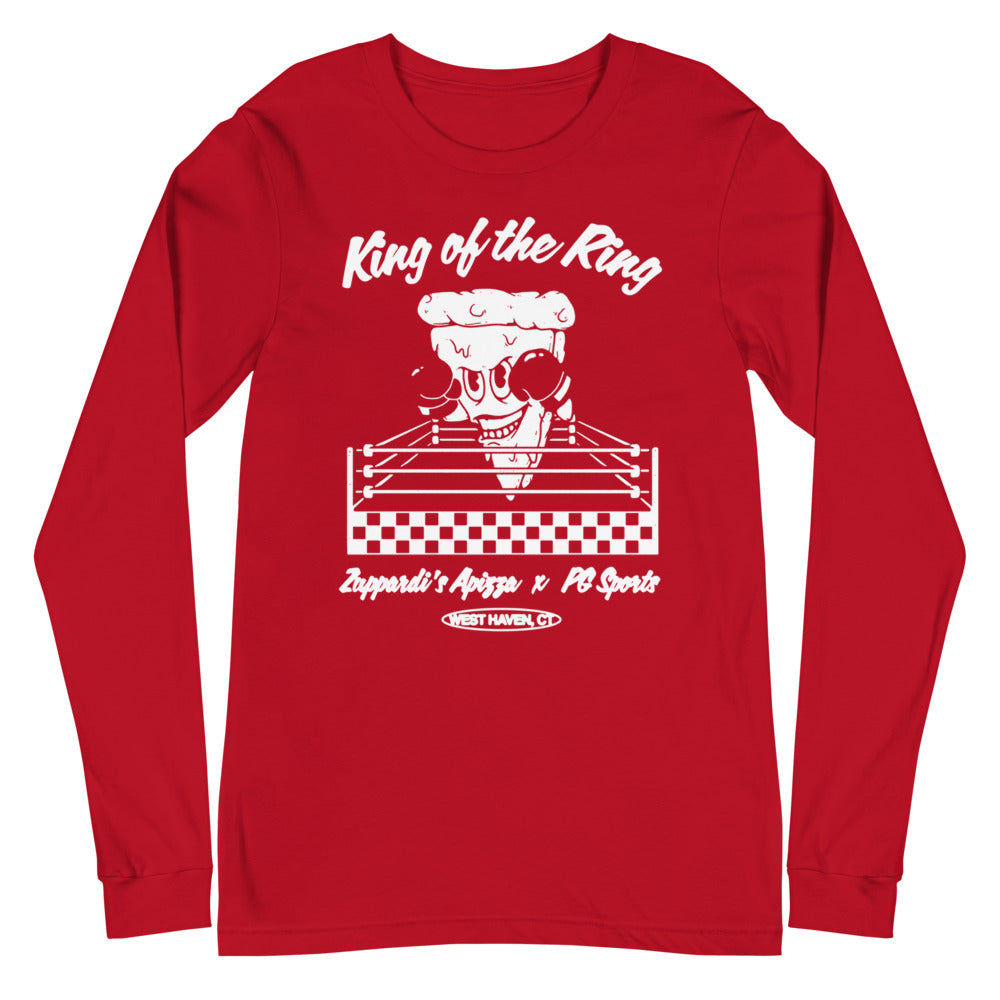 King of the Ring - Red Long Sleeve